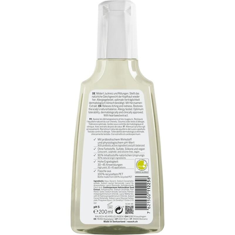 RAUSCH Sensitive-Shampoo mit Herzsamen