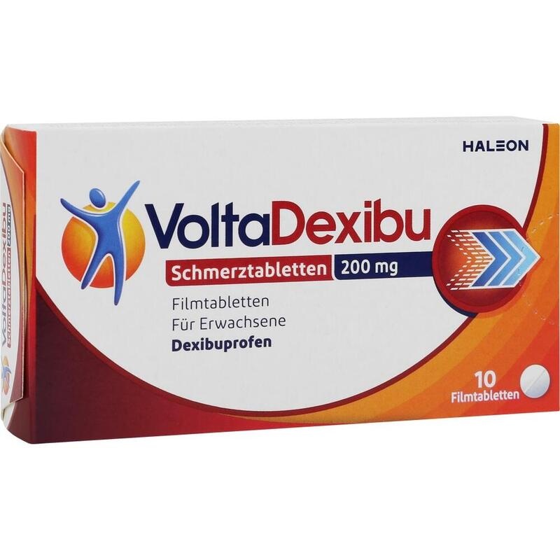 VOLTADEXIBU Schmerztabletten 200 mg Filmtabletten