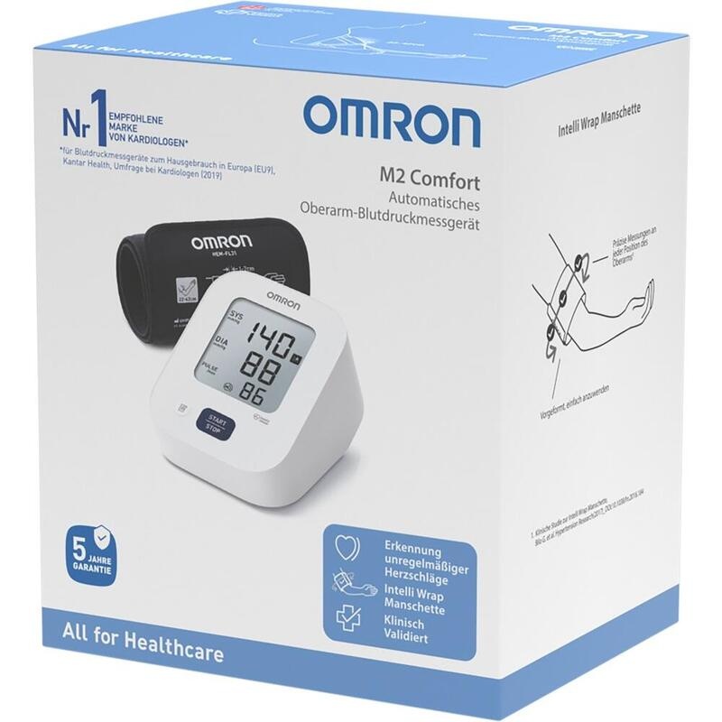 OMRON M2 Comfort Oberarm Blutdruckmessgerät