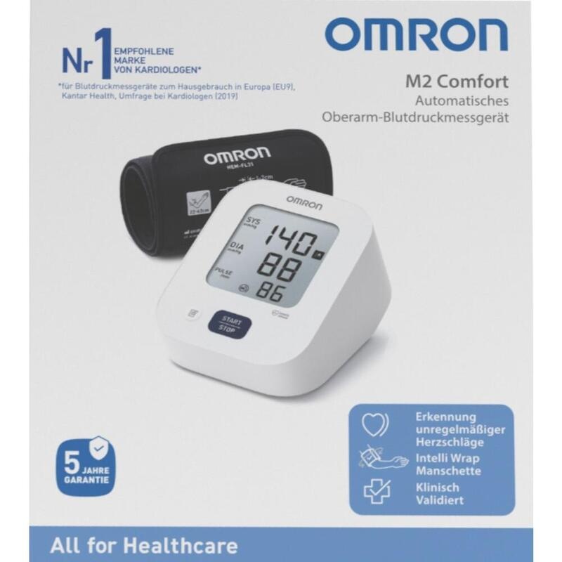 OMRON M2 Comfort Oberarm Blutdruckmessgerät