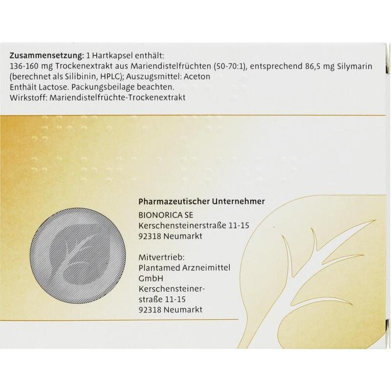 SILIMARIT 86,5 mg Hartkapseln
