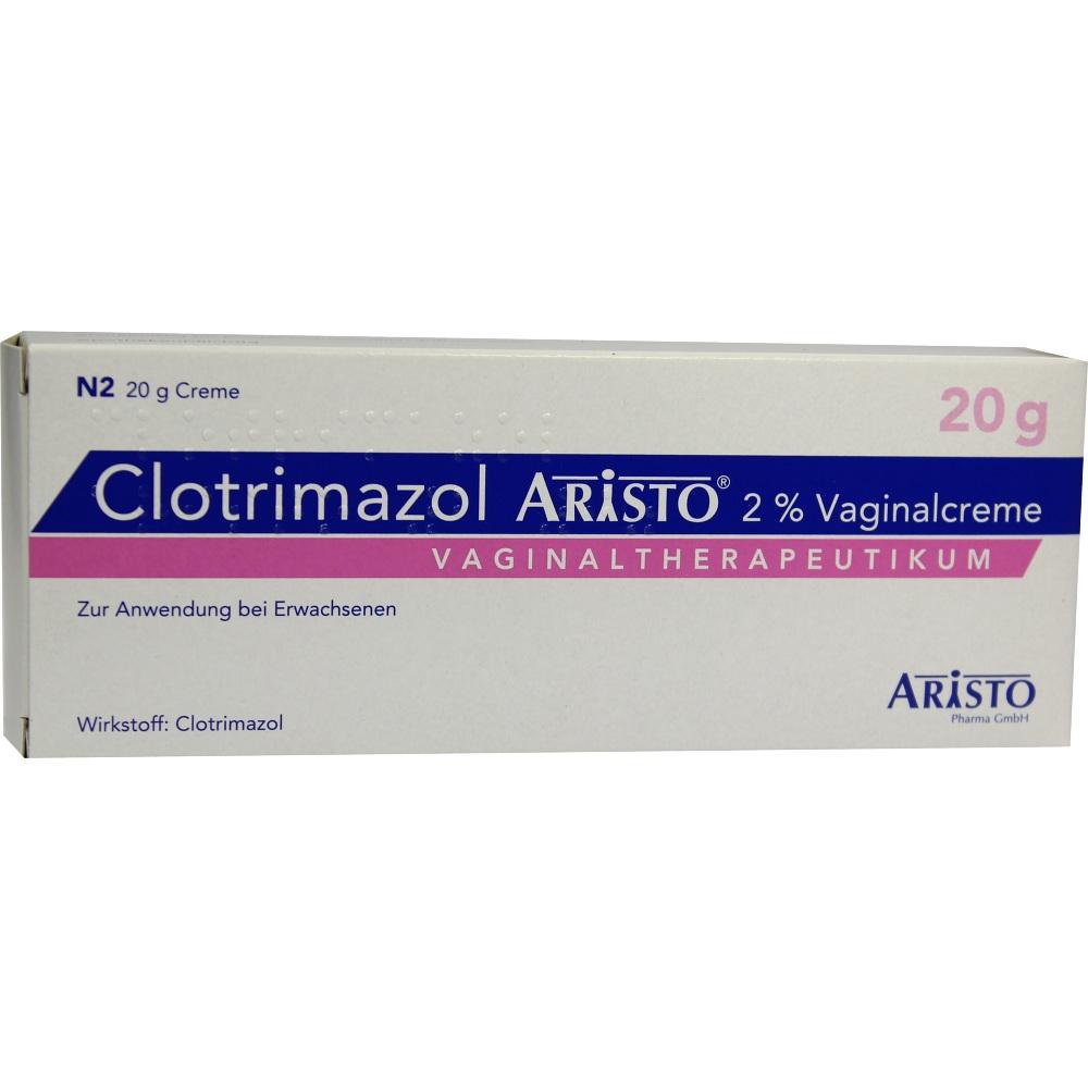 CLOTRIMAZOL ARISTO 2% Vaginalcreme + 3 Applikat.