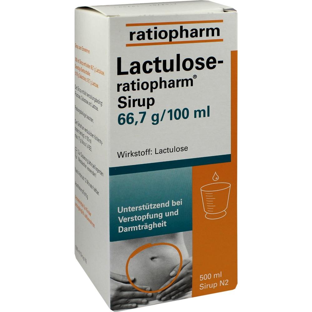 LACTULOSE-ratiopharm Sirup