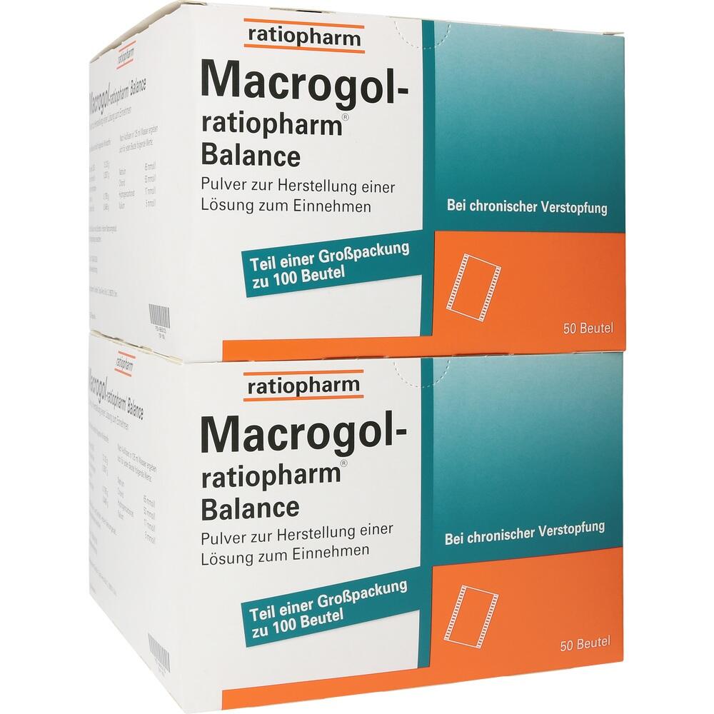 MACROGOL-ratiopharm Balance Plv.z.H.e.L.z.Einn.