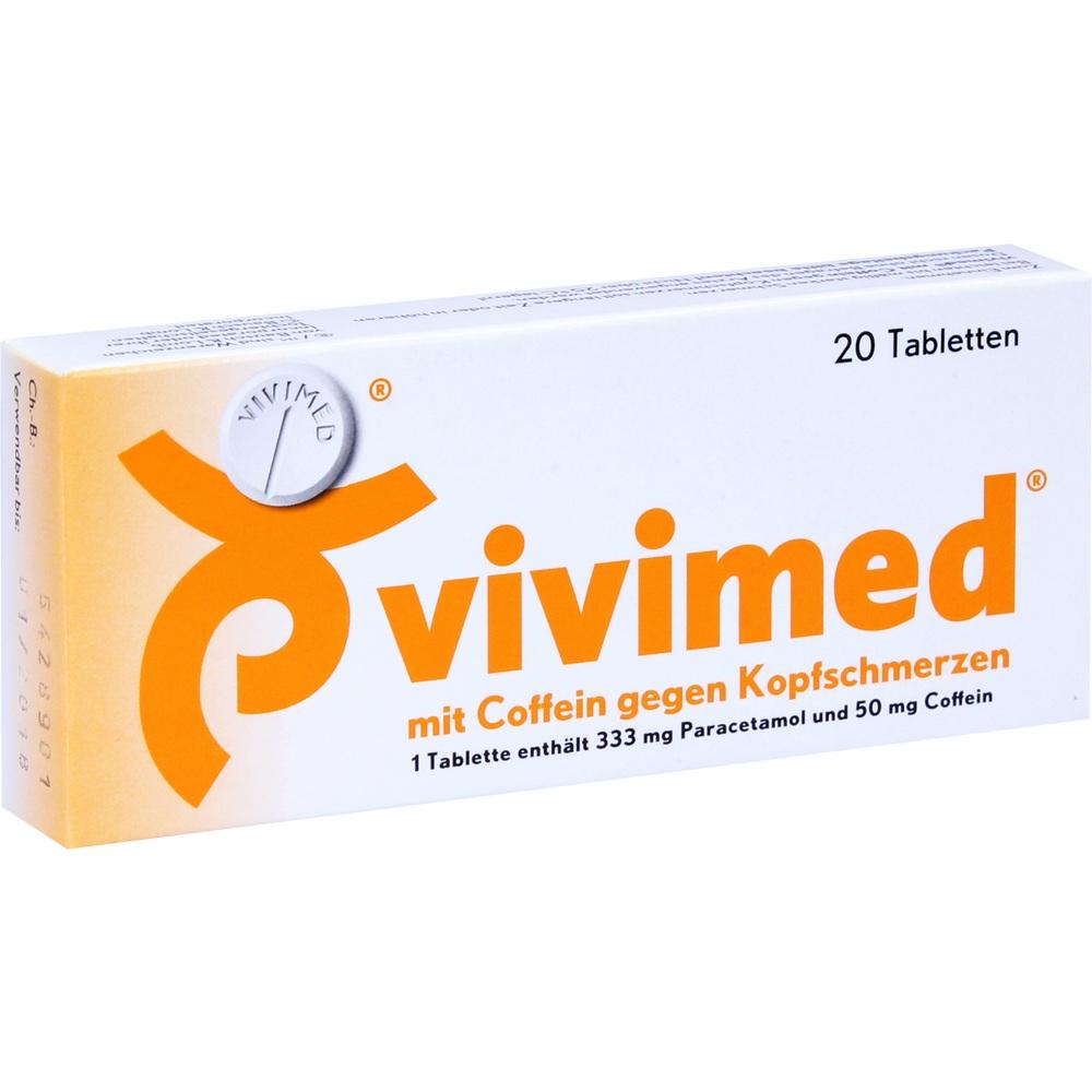 VIVIMED mit Coffein gegen Kopfschmerzen Tabletten