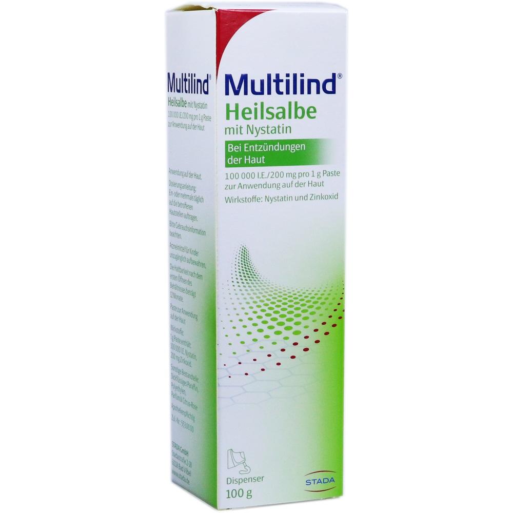 MULTILIND Heilsalbe m.Nystatin u.Zinkoxid