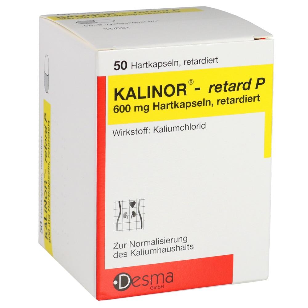 KALINOR retard P 600 mg Hartkapseln