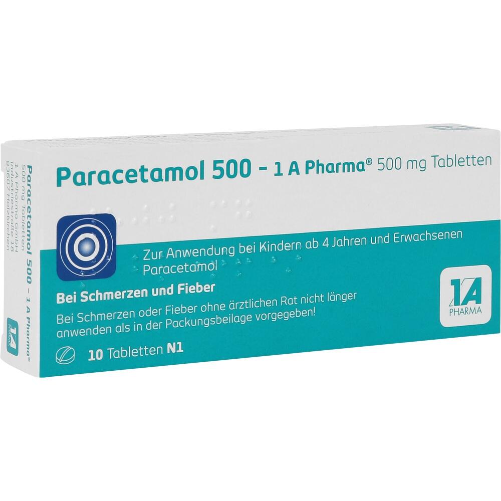 PARACETAMOL 500-1A Pharma Tabletten