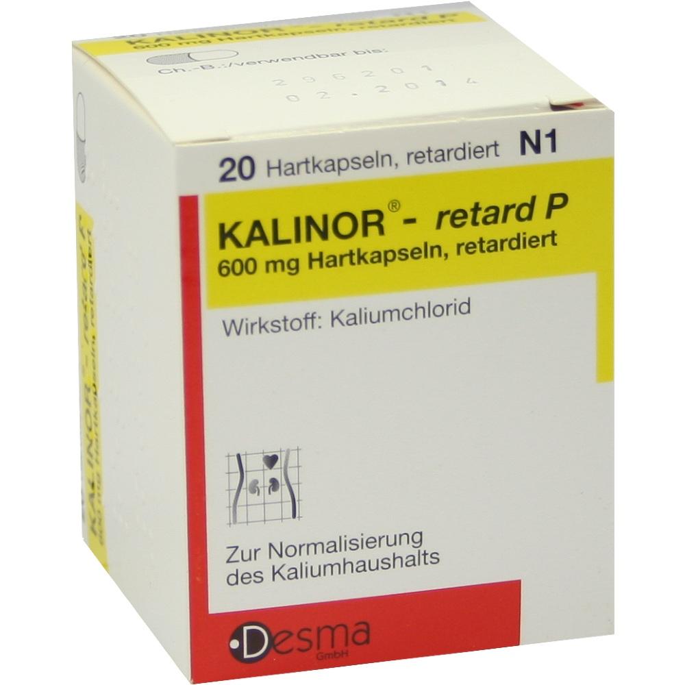 KALINOR retard P 600 mg Hartkapseln