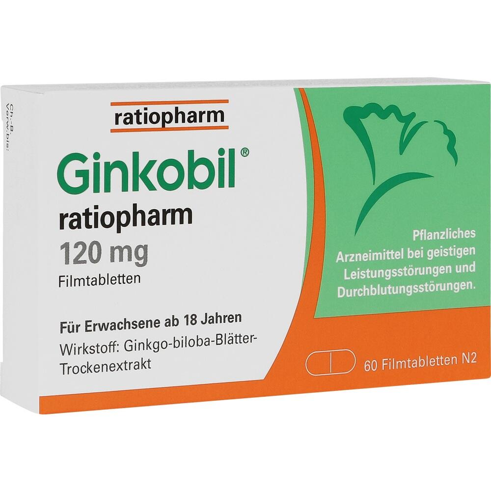 GINKOBIL-ratiopharm 120 mg Filmtabletten