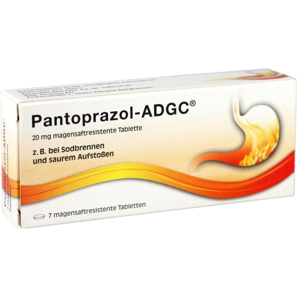 PANTOPRAZOL ADGC 20 mg magensaftres.Tabletten