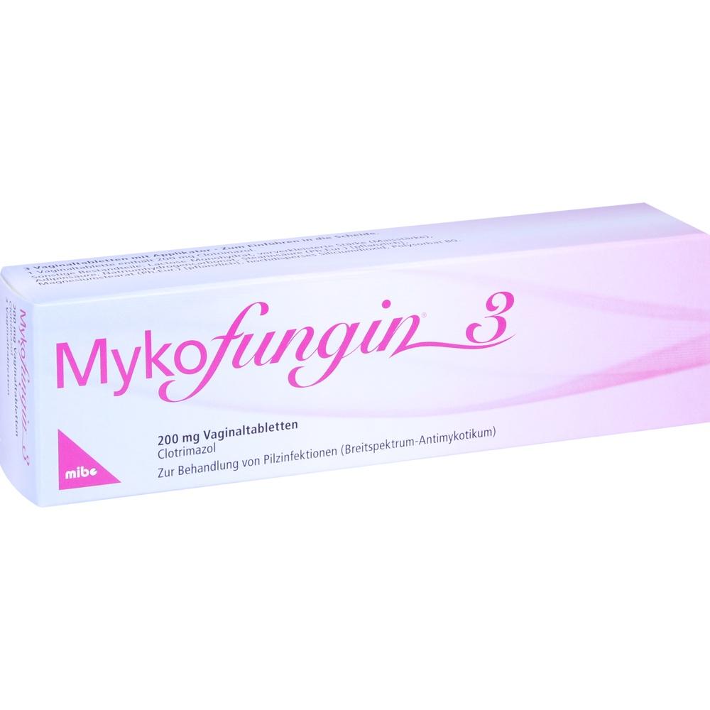 MYKOFUNGIN 3 Vaginaltabletten 200 mg