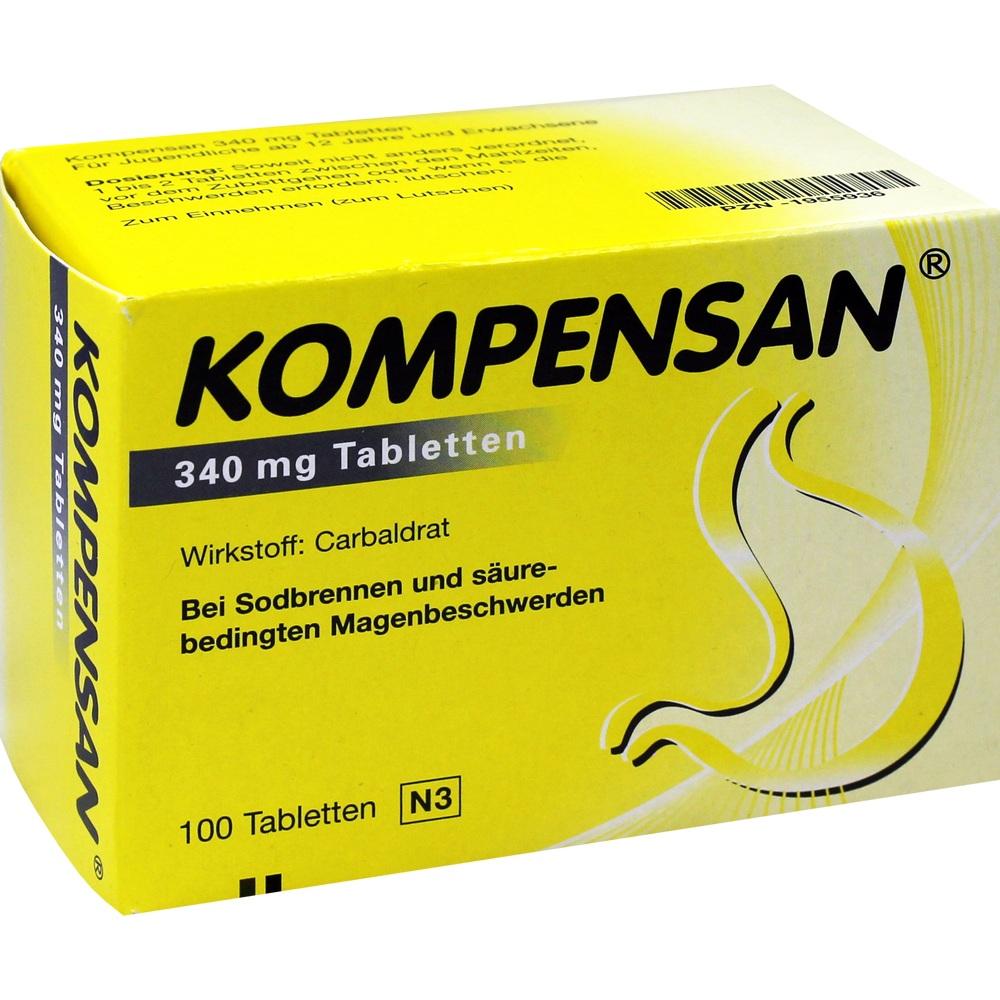 KOMPENSAN Tabletten 340 mg