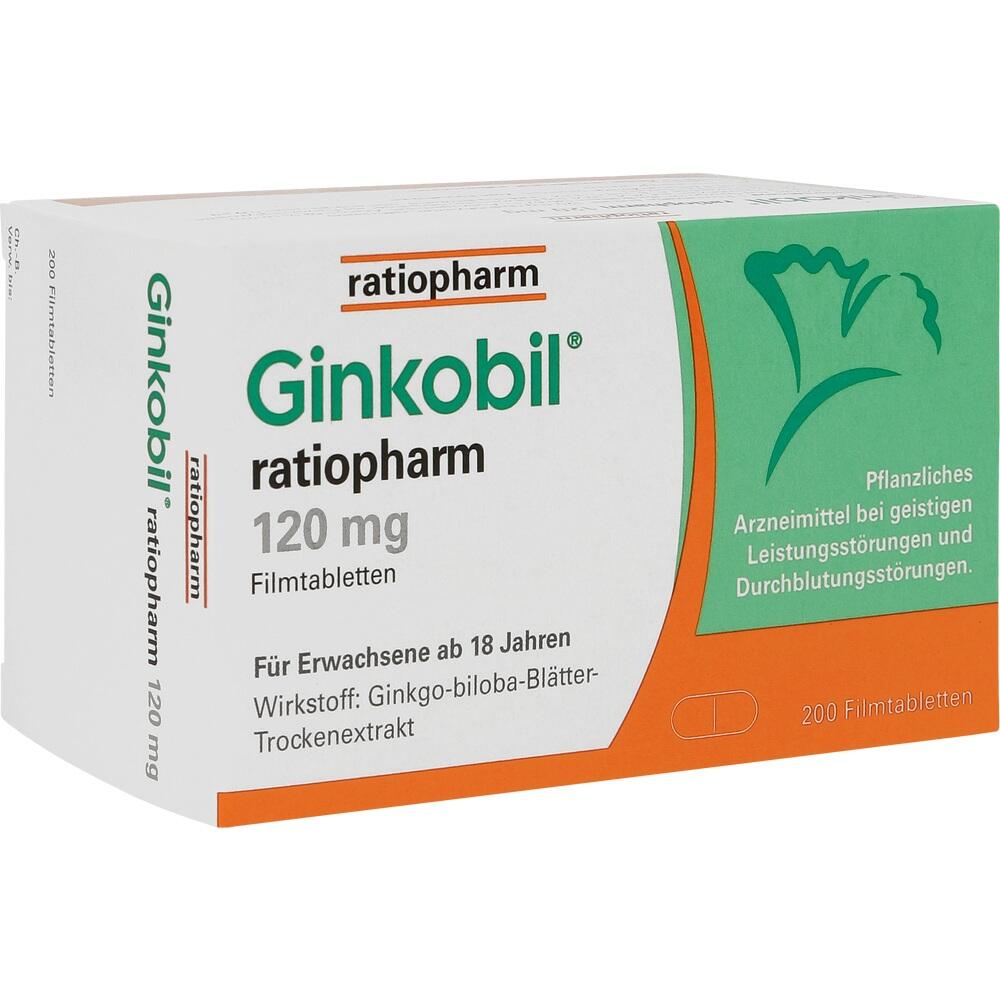 GINKOBIL-ratiopharm 120 mg Filmtabletten